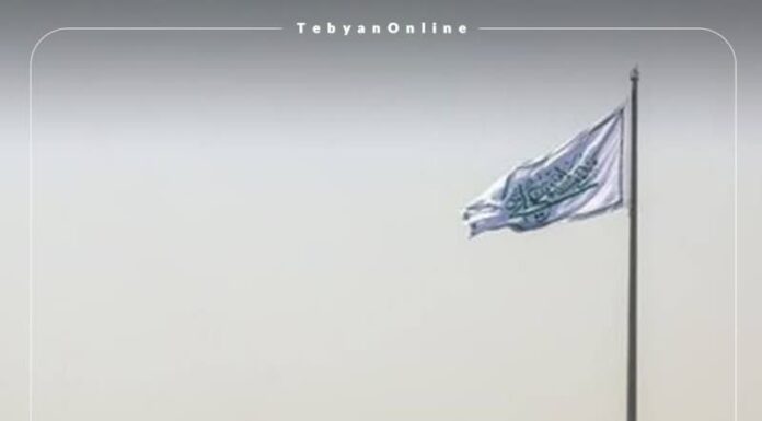 اهتزاز بزرگترین پرچم سبز علوی
