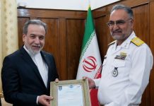 دیدار دریادار با دیپلمات