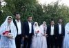 عروسی هشت زوج پلدختری روی سیل