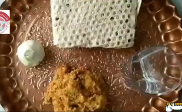 طرز تهیه غذایی قابل احترام به نام میرزاقاسمی