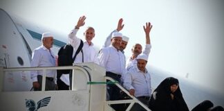 زمان اولین پرواز بازگشت حجاج ایرانی