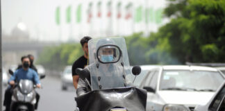 پلیس سر موتورسواران کلاه گذاشت