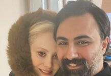 اولین عکس ماهعسل زوج ۴۵ و ۳۸ ساله سینما