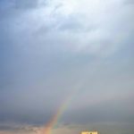 هماکنون رنگینکمان در آسمان تهران