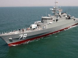 ناوگروه ۱۰۳ ایران وارد آبهای سرزمینی شد