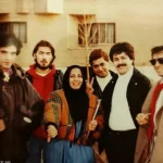 پارسا پیروزفر، حسن معجونی و رضا شفیعیجم در زمان دانشجویی